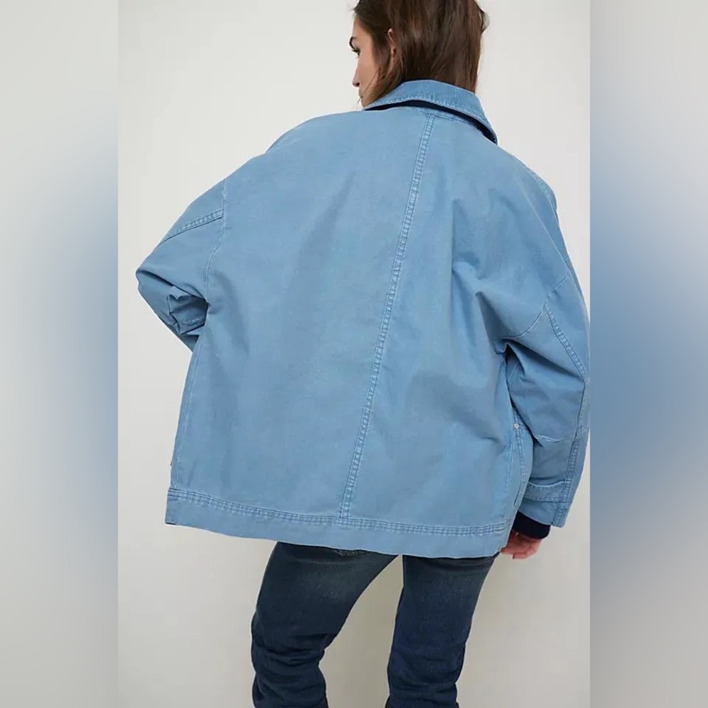 NWT Free People Easy That Canvas Barn Jacket - Picture 4 of 9